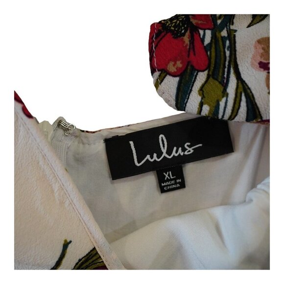 Lulus Take a Bow-quet Blush Floral Print Midi Dress Size XL - Picture 12 of 12